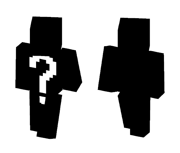Question Mark Man - Male Minecraft Skins - image 1