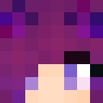 Galaxy Cat Girl - Cat Minecraft Skins - image 3
