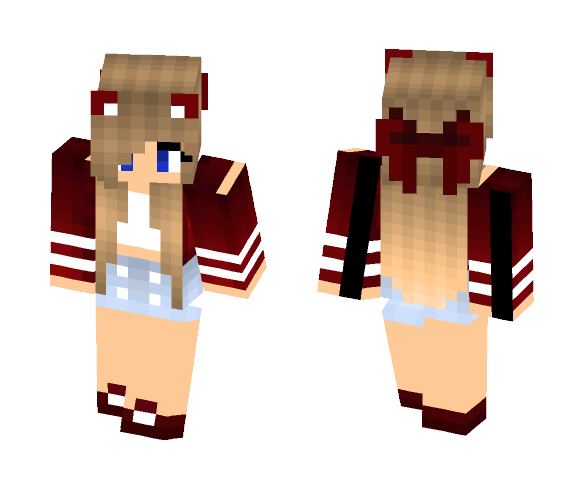 Red Version xD - Female Minecraft Skins - image 1