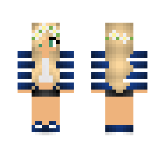 Stripe Shirt - Female Minecraft Skins - image 2