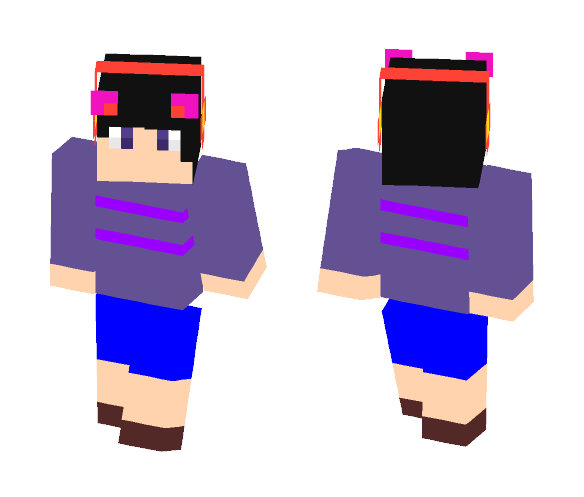 Gamer cat - Cat Minecraft Skins - image 1
