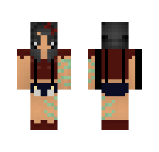 A flowery day - Female Minecraft Skins - image 2