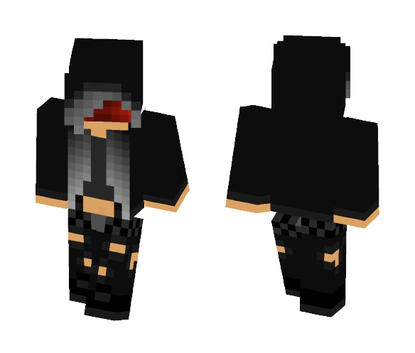 MCD Aaron Girl - Girl Minecraft Skins - image 1