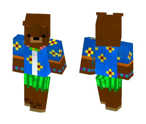 SuperJoeBear Summer Time! - Male Minecraft Skins - image 1