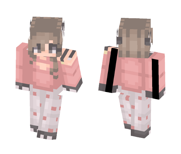 kuroi kuma // black bear - Female Minecraft Skins - image 1