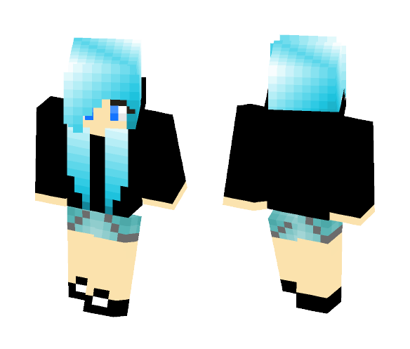 ~Hoodie Girl~ - Female Minecraft Skins - image 1