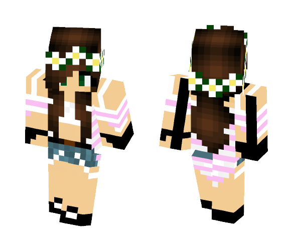 GIRL1 - Male Minecraft Skins - image 1