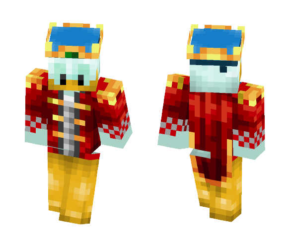 King Donald The II - Male Minecraft Skins - image 1