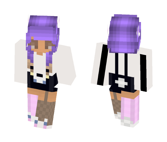 Kawaii Polar Bear v2 - Kawaii Minecraft Skins - image 1