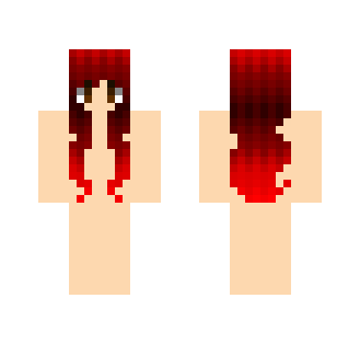 Vampirepony's Red Female Hair Base - Female Minecraft Skins - image 2