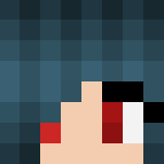 Dark Blue Goth Chick - Female Minecraft Skins - image 3