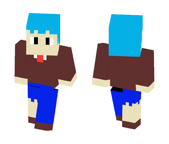 Download Free Zombie Boy Skin for Minecraft image 1 Zombie Boy - Boy Minecraft Skins - image 1
