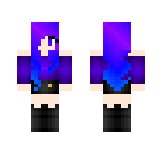 Purple-Blue Hair