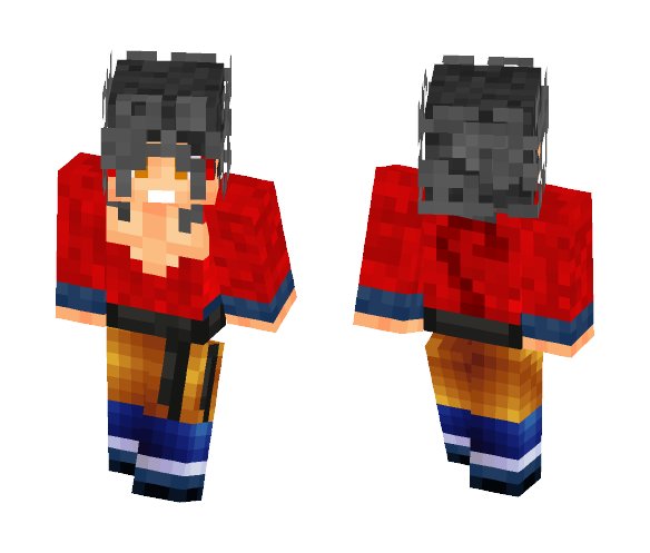 Goten ssj4 - Male Minecraft Skins - image 1