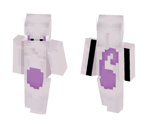Mewtwo | Pokémon - Interchangeable Minecraft Skins - image 1