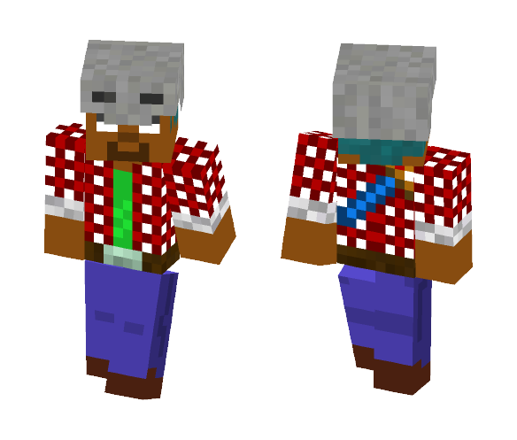 Dad Teaser Herobrine - Herobrine Minecraft Skins - image 1