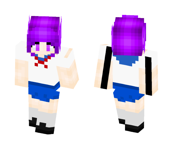 Kokona Haruka (why not xD) - Female Minecraft Skins - image 1