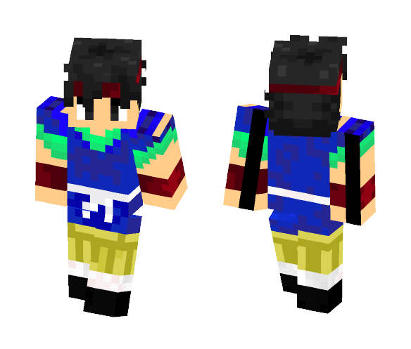 Goku jr - Male Minecraft Skins - image 1