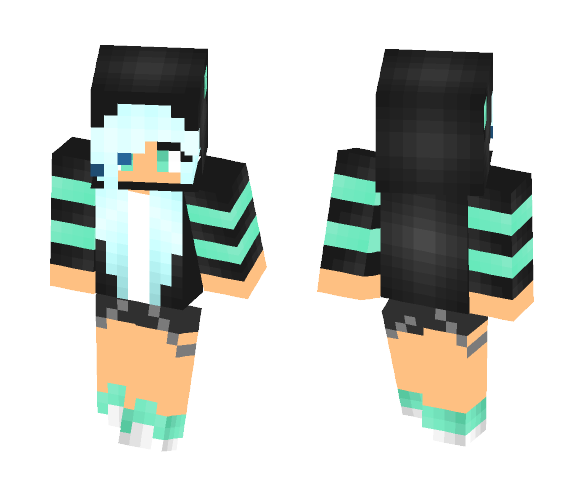 SO BLUE - Female Minecraft Skins - image 1