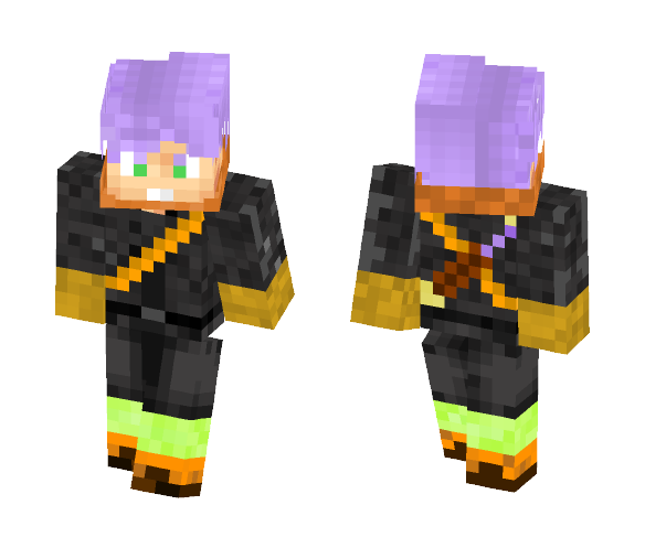 Trunks Xenoverse Uniform - Male Minecraft Skins - image 1