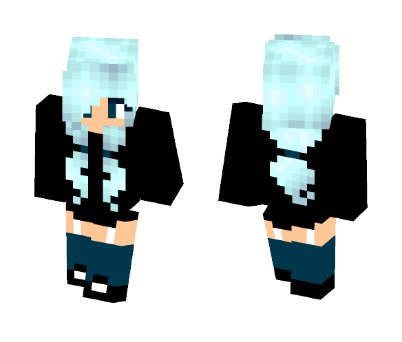 Download Free Girl (≧3≦)/ Skin for Minecraft image 1 Girl (≧3≦)/ - Girl Minecraft Skins - image 1