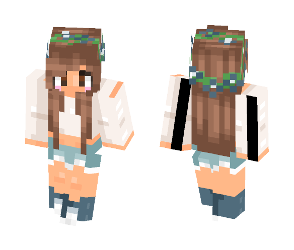???? April Showers ???? - Female Minecraft Skins - image 1