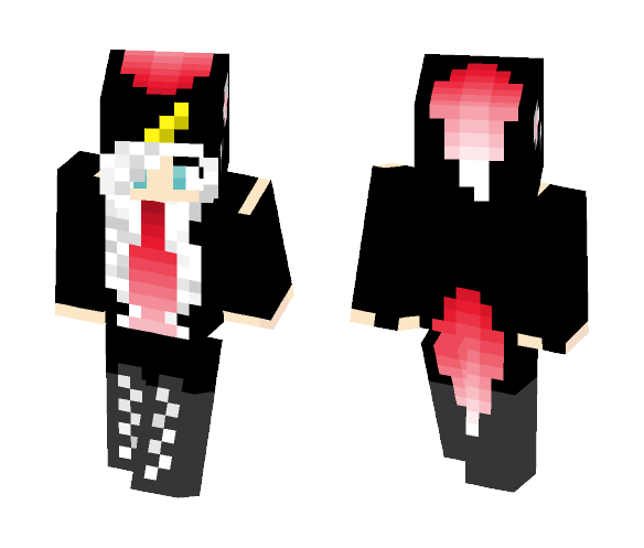 Download Free Dark Unicorn! Skin for Minecraft image 1 Dark Unicorn! - Female Minecraft Skins - image 1
