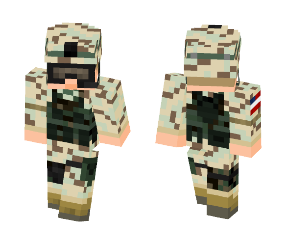Iraq war - US army - Male Minecraft Skins - image 1