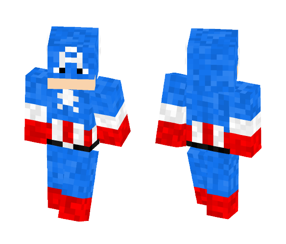 Captain America - Comics Minecraft Skins - image 1