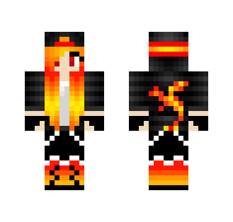 Fire Gamer Girl