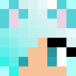 Minty Wolf Girl - Girl Minecraft Skins - image 3