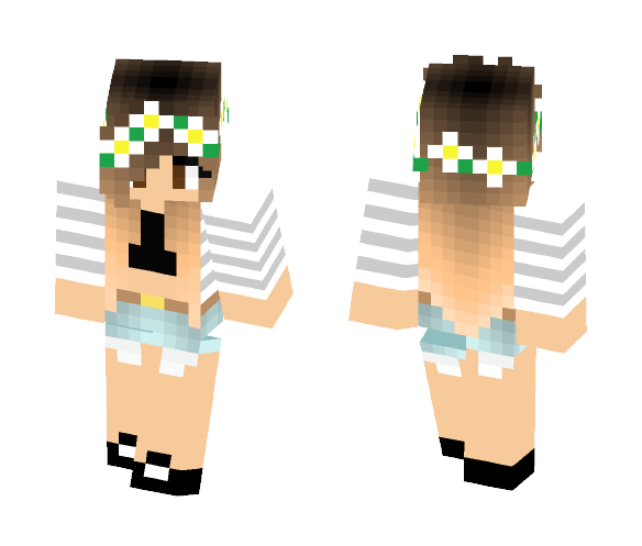 Flower Girl - Girl Minecraft Skins - image 1