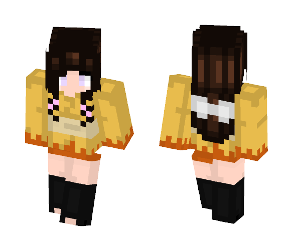 Hanabi Hyuga - Female Minecraft Skins - image 1