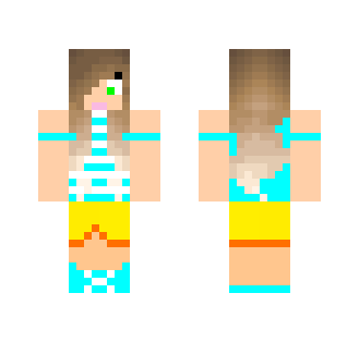 Cute beach babe