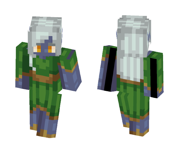 Dark Elf (Quick RP Skin) - Female Minecraft Skins - image 1