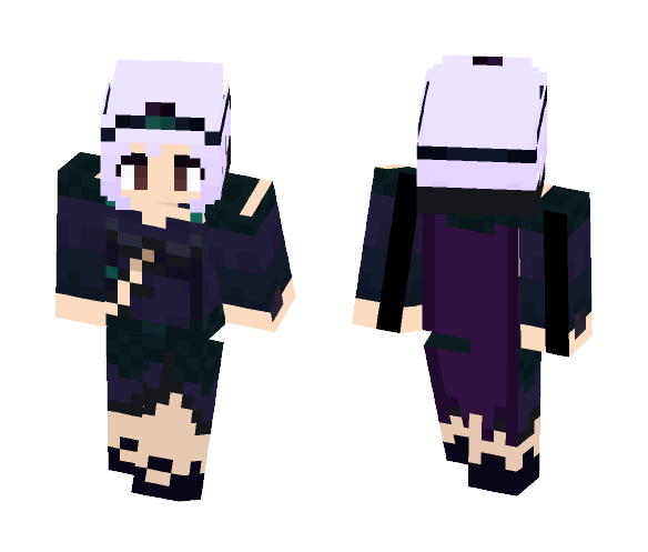 LeBlanc Ravenborn / Corvinata (LoL) - Female Minecraft Skins - image 1