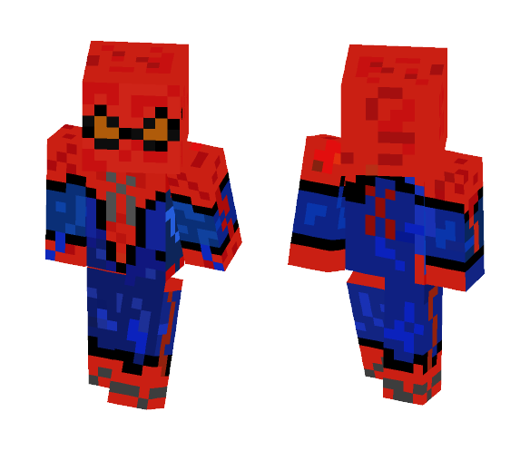 Download Free Amazing Spiderman Skin for Minecraft image 1 Amazing Spiderman - Comics Minecraft Skins - image 1
