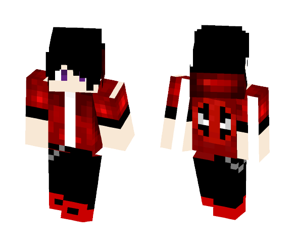 Deadpool Jacket - Comics Minecraft Skins - image 1