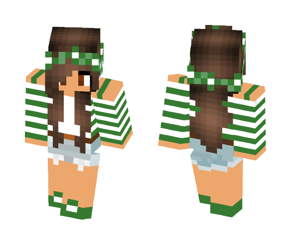 Cute Spring Girl - Cute Girls Minecraft Skins - image 1
