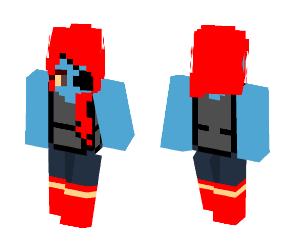 Undyne - Female Minecraft Skins - image 1