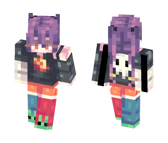 Sheri | OC | Remake | UkuleleNinja - Female Minecraft Skins - image 1