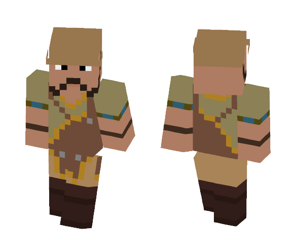 Cart Conductor (Dwarven Mine) - Male Minecraft Skins - image 1