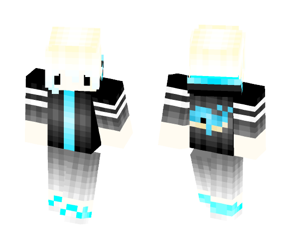 ~ωнαℓє~ Chibi version - Male Minecraft Skins - image 1