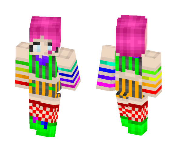 Cringe Worthy Raver Person~ - Interchangeable Minecraft Skins - image 1