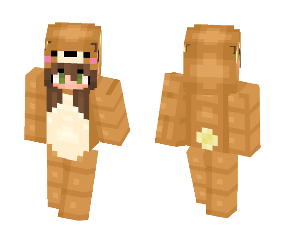 Girl Bear Onesie For cosmic_ - Girl Minecraft Skins - image 1