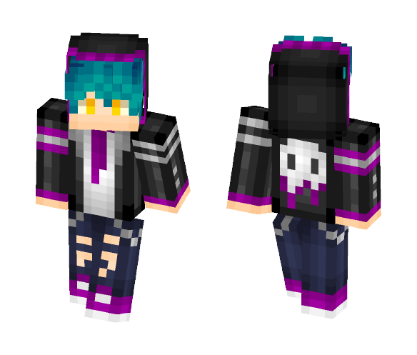 DatRebelliousAnimeGuyXD - Male Minecraft Skins - image 1