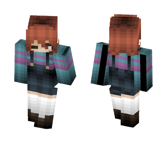 Frisk [] Underswap [] - Interchangeable Minecraft Skins - image 1