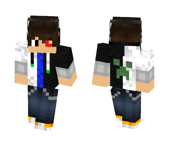 (Edit) Monokuma Fanboy - Male Minecraft Skins - image 1