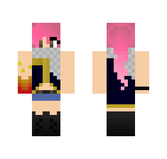 Natsu Dragneel Girl - Girl Minecraft Skins - image 2