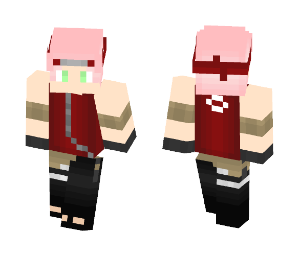 Sakura Boy - Boy Minecraft Skins - image 1